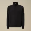 Sweat-shirt léger en polaire à demi-zip Lens