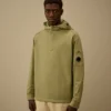 Sweat-shirt léger en polaire à demi-zip Lens