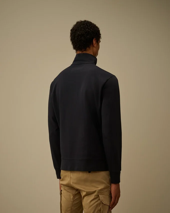 Sweat-shirt léger en polaire à demi-zip Lens
