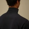 Sweat-shirt léger en polaire à demi-zip Lens