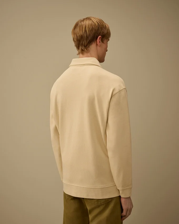 Sweats ample à fermeture éclair en jersey peigné 10/2