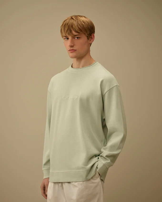 Sweats à col montant carré en jersey peigné 10/2