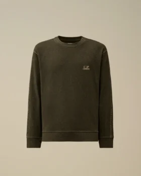 Sweats à col rond en jersey épais plaqué