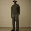 Sweats à col rond en jersey épais plaqué