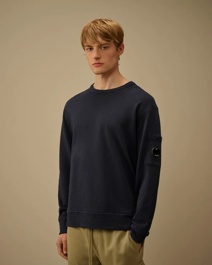 Sweats à col rond en molleton Malfilè avec motif « Lens »