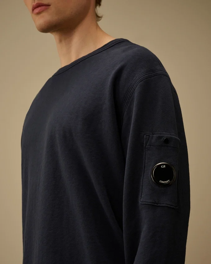 Sweats à col rond en molleton Malfilè avec motif « Lens »