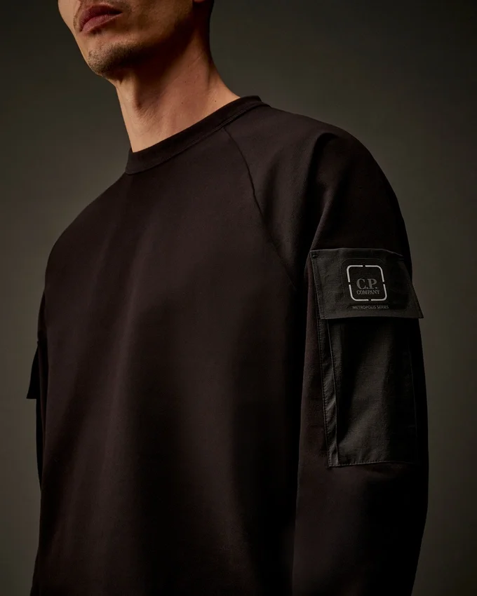 Sweats à col rond en molleton stretch de la collection Metropolis Series