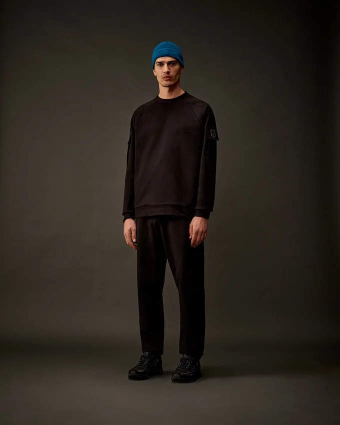 Sweats à col rond en molleton stretch de la collection Metropolis Series