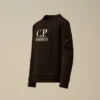 Sweats à col rond U16 en molleton diagonal avec logo