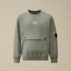 Sweats à col rond U16 en molleton léger mélangé