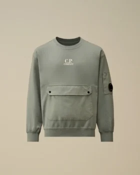 Sweats à col rond U16 en molleton léger mélangé