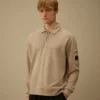 Sweats à demi-zip en molleton Malfilè avec motif « Lens »