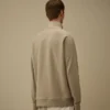Sweats à demi-zip en polaire diagonale gaufrée « Lens »