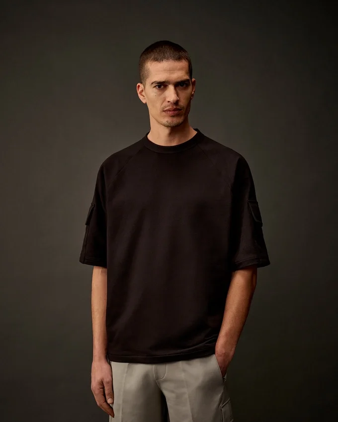 Sweats à manches courtes en polaire extensible de la Metropolis Series