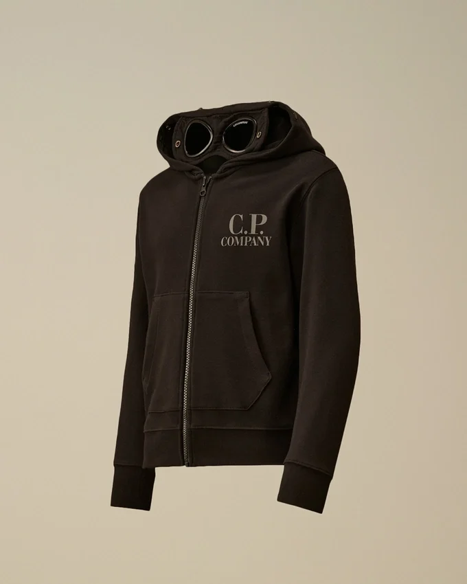 Sweatshirt à capuche « Goggle » U16 en polaire Diagonal