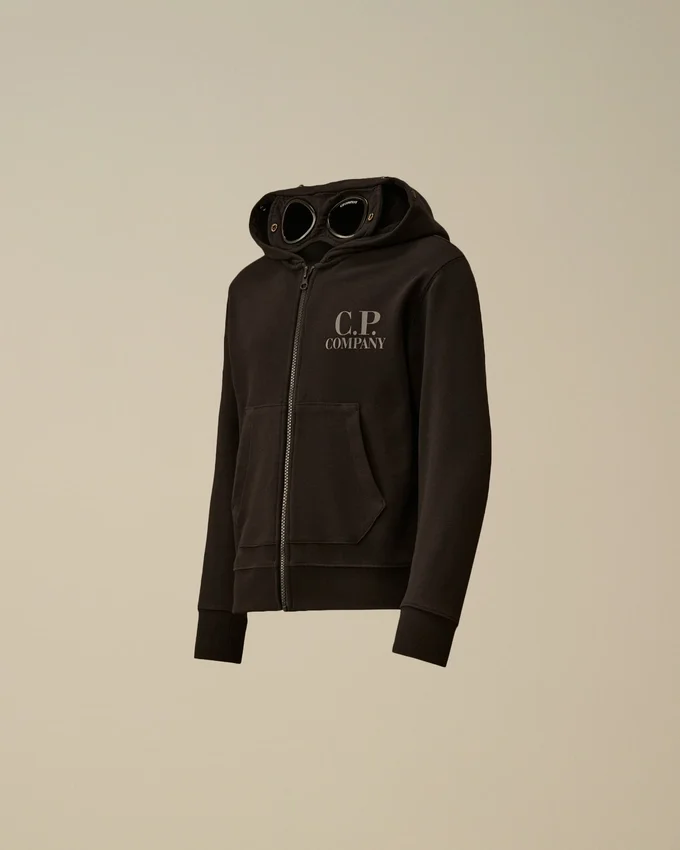 Sweatshirt à capuche « Goggle » U16 en polaire Diagonal