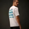 T-shirt graphique à manches courtes en jersey mercerisé de la Metropolis Series