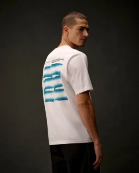 T-shirt graphique à manches courtes en jersey mercerisé de la Metropolis Series