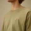 T-shirt à manches courtes avec écusson en jersey mercerisé 70/2 Gasato