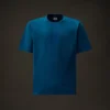 T-shirt à manches courtes en jersey mercerisé de la collection Metropolis Series avec écusson caoutchouté