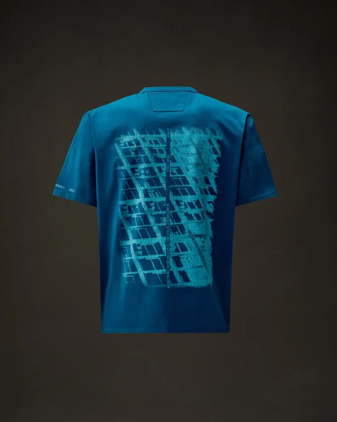T-shirt à manches courtes en jersey mercerisé de la Metropolis Series