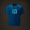 T-shirt à manches courtes en jersey mercerisé de la Metropolis Series avec écusson