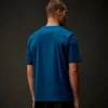 T-shirt à manches courtes en jersey mercerisé de la Metropolis Series avec écusson