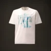 T-shirt à manches courtes en jersey mercerisé de la Metropolis Series avec logo graphique