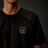 T-shirt à manches courtes en jersey mercerisé de la Metropolis Series avec logo imprimé