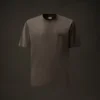 T-shirt à manches courtes en jersey mercerisé de la Metropolis Series avec logo sur la poitrine