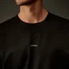 T-shirt à manches courtes en jersey mercerisé de la Metropolis Series avec logo sur la poitrine