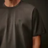 T-shirt à manches courtes en jersey mercerisé de la Metropolis Series avec logo sur la poitrine