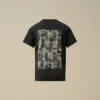 T-shirt à manches courtes U16 en jersey de coton 30/1 avec motif marin britannique
