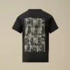 T-shirt à manches courtes U16 en jersey de coton 30/1 avec motif marin britannique