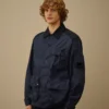 Veste à boutons mixtes en Flatt Nylon Lens