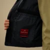 Veste à boutons mixtes en Flatt Nylon Lens