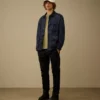 Veste à boutons mixtes en Flatt Nylon Lens