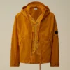 Veste à capuche en twill avec lunettes