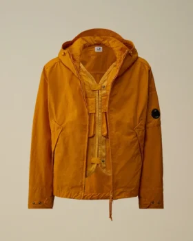 Veste à capuche en twill avec lunettes