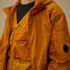 Veste à capuche en twill avec lunettes