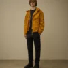 Veste à capuche en twill avec lunettes
