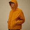 Veste à capuche en twill avec lunettes