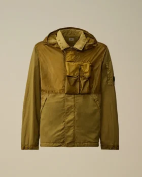 Veste à capuche « Lens » en Flatt Nylon mélangé