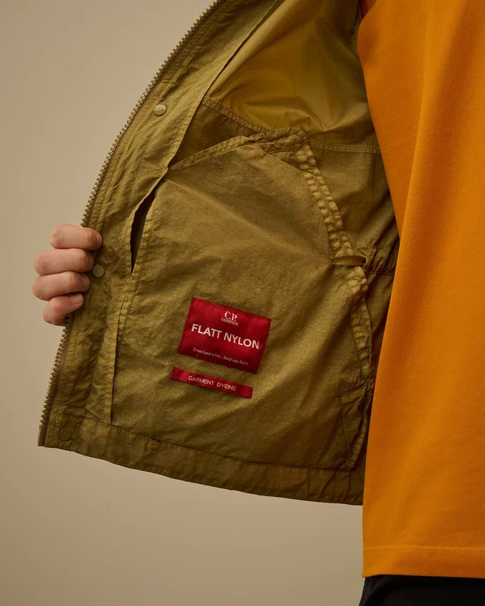 Veste à capuche « Lens » en Flatt Nylon mélangé