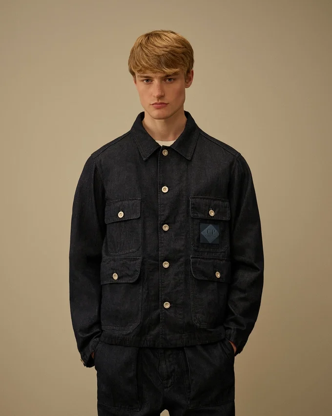 Veste de terrain en denim 3/1