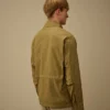 Veste en sergé avec fermeture à glissière pour les lunettes de soleil